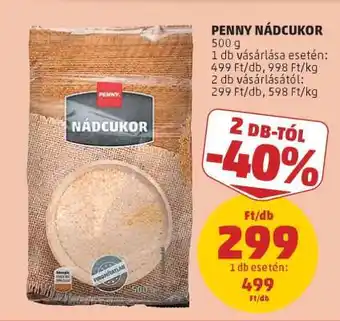 PENNY PENNY NÁDCUKOR ajánlat