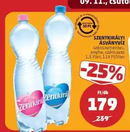 PENNY SZENTKIRÁLYI Ásványvíz ajánlat