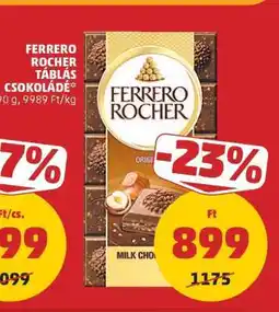 PENNY Ferrero Rocher táblás csokoládé ajánlat