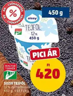 PENNY Sissy Tejföl ajánlat