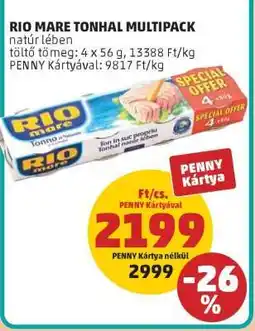 PENNY RIO MARE Tonhal Multipack ajánlat