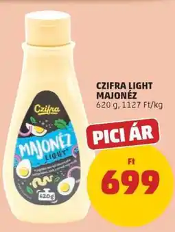 PENNY Czifra Light Majonéz ajánlat