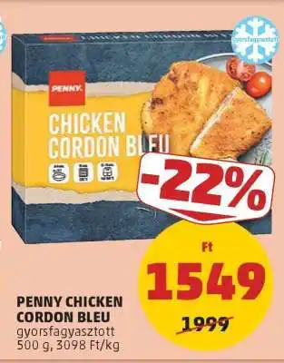 PENNY PENNY CHICKEN CORDON BLEU ajánlat