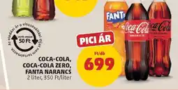 PENNY Coca Cola / Coca Cola Zero / Fanta narancs ajánlat