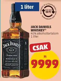 PENNY Jack Daniels Whiskey ajánlat