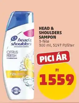 PENNY HEAD & SHOULDERS Sampon ajánlat
