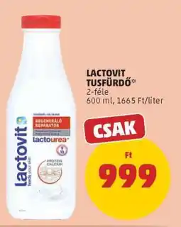 PENNY Lactovit tusfürdő ajánlat