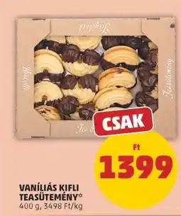PENNY Vaníliás Kifli Teasütemény ajánlat
