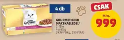 PENNY Gourmet Gold macskaeledel ajánlat