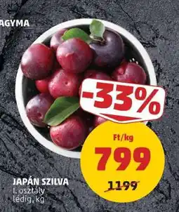 PENNY Japán szilva ajánlat