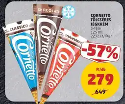 PENNY CORNETTO Tölcséres jégkrém ajánlat