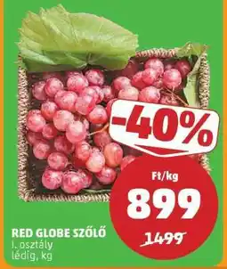 PENNY RED GLOBE SZŐLŐ ajánlat