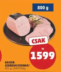 PENNY Kaiser Szendvicssonka ajánlat