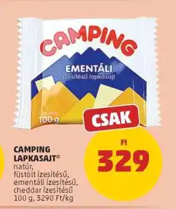 PENNY CAMPING LAPKASAJT ajánlat