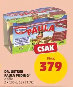 PENNY Dr. Oetker Paula Puding ajánlat