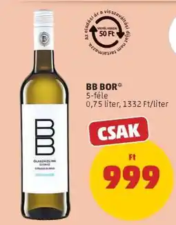 PENNY BB bor ajánlat