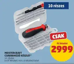 PENNY MEISTERCRAFT CSAVARHÚZÓ KÉSZLET ajánlat