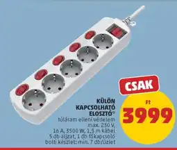 PENNY KÜLÖN KAPCSOLHATÓ ELOSZTÓ ajánlat