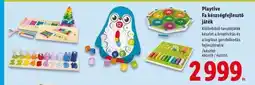 Lidl PLAYTIVE Fa készségfejlesztő játék ajánlat