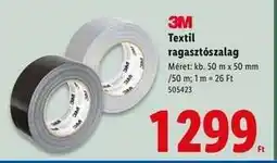 Lidl 3M Textil ragasztószalag ajánlat