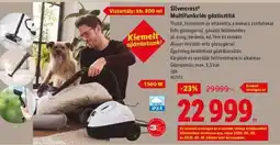 Lidl SILVERCREST Multifunkciós gőztisztító ajánlat