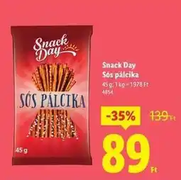 Lidl SNACK DAY Sós pálcika ajánlat