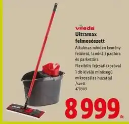 Lidl Vileda Ultramax felmosószett ajánlat