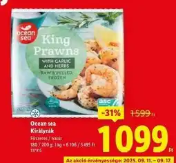 Lidl Ocean Sea Királyrák ajánlat