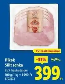 Lidl Pikok Sült sonka ajánlat