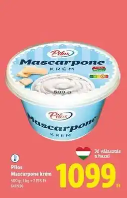 Lidl PILOS Mascarpone krém ajánlat