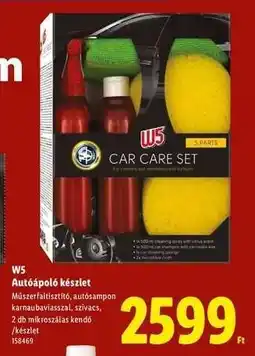 Lidl W5 Autóápoló készlet ajánlat