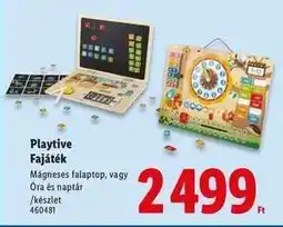Lidl PLAYTIVE Fajáték ajánlat
