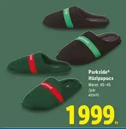 Lidl Parkside Házipapucs ajánlat