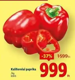 Lidl Kaliforniai paprika ajánlat
