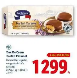 Lidl Duc De Coeur Parfait Caramel ajánlat