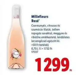 Lidl Millefleurs Rosé ajánlat