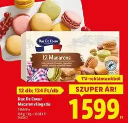 Lidl Duc De Coeur Macaronválogatás ajánlat