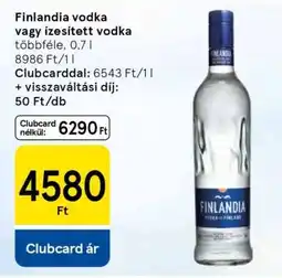 Tesco Finlandia vodka vagy ízesített vodka ajánlat