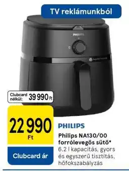 Tesco Philips NA130/00 forrólevegős sütő ajánlat
