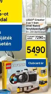 Tesco LEGO Creator 3 az 1-ben 31147 Retró fényképezőgép ajánlat