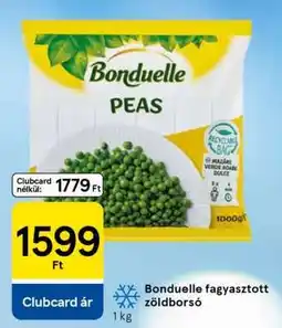 Tesco Bonduelle fagyasztott zöldborsó ajánlat