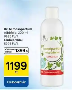 Tesco Dr. M mosóparfüm ajánlat