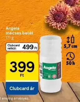 Tesco Angela mécses betét ajánlat
