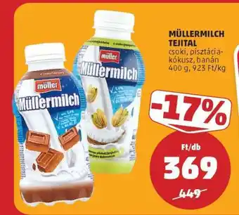PENNY Müllermilch tejital ajánlat