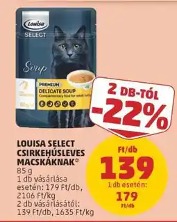 PENNY LOUISA SELECT CSIRKEHÚSLEVES MACSKÁKNAK ajánlat
