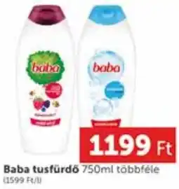 PRIVÁT Baba tusfürdő ajánlat