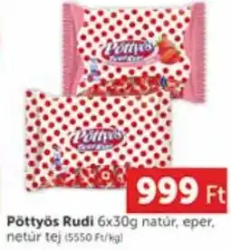 PRIVÁT Pöttyös Rudi ajánlat