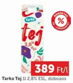 PRIVÁT Tarka tej 2,8% ajánlat
