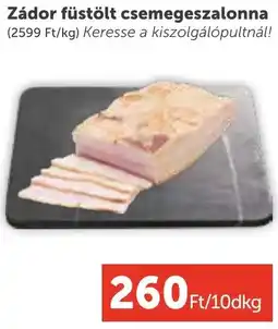 PRIVÁT Zádor füstölt csemegeszalonna ajánlat