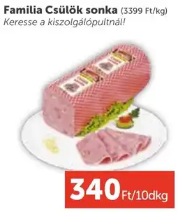 PRIVÁT Familia Csülök sonka ajánlat
